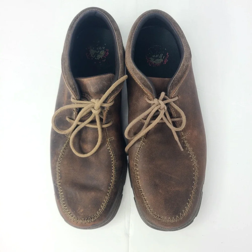 Red Wing Irish Setter Traveler 3806 Chukka Lace Up Casual Oxfords Shoes Men 10